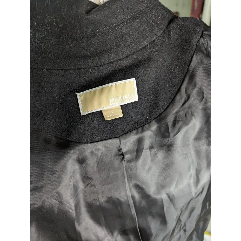 Michael Kors Black Peacoat 8